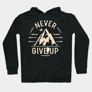 Never-give-up Hoodie